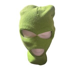 Green Ski Mask